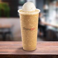 Coffee Ice Blended With Ice Cream · Delicious coffee drink added with more sweetness of ice cream on top