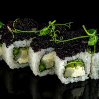 Asparagus Maki · Gourmet roll with fresh asparagus.