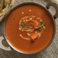 Paneer Tikka Masala · Cottage cheese barbecued in tandoor and cooked with special sauce.
