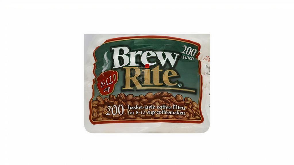 Brew Rite Coffee Filters 4 Cup (200 Count) · 