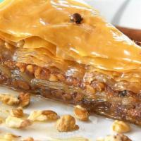 Baklava · Ingredients: Phyllo Pastry, Walnuts, & Honey