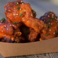 Wings · Dry rubbed and served crispy with these deliciously creative flavors; Hot & Smokey, Crispy K...