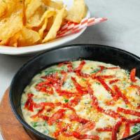 Spinach Artichoke Dip · Mozzarella and Parmesan cheese, fresh spinach, artichokes and crispy pepperoni.. Served with...