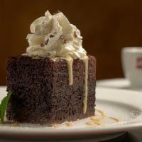 Kahlua Chocolate Tres Leches · Chocolate cake soaked with kahlua, heavy cream, condensed milk and evaporated milk, topped w...