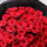 2 Dozen Red Roses  · Big bright bouquet of 2 dozen Red roses. Comes with a vase