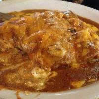 Jalisco Burrito · Your choice of meat with lettuce, tomatoes, avocado, and sour cream. Topped with Cheddar che...