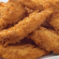 Chicken Tenders · Tenders are deep-fried and served with your choice of sauce on the side or tossed.