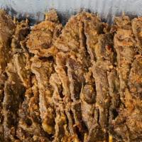Suya-Full Pan Of 100 Sticks · THIS ITEM MUST BE ORDERED 4 DAYS IN ADVANCE.
Suya (Kabobs) Sliced beef seasoned and  pasted ...