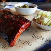 Baby Back Ribs Full Rack Delivery · Sold by the 1/4 rack | dry rubbed | hickory smoked | served with your choice of two sides an...