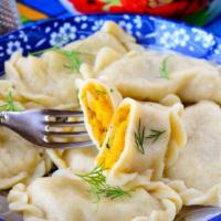 Potato Dumplings · Potato Dumplings (Vareniki) is a vegetarian variation of a filled dumpling of East European ...
