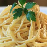 Pasta W/ Butter · Classic Linguini with butter.