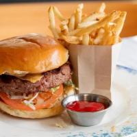Beyond Burger · 100% Plant based burger. Tillamook cheddar, special sauce, iceberg lettuce, heirloom tomato,...