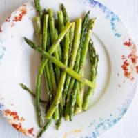 Grilled Asparagus · Gluten Friendly, Dairy Free, Vegetarian