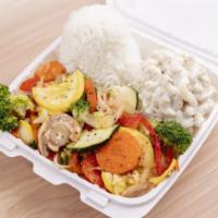 Large - Seasoned Vegetables · Mix of fresh vegetables with our own spice blend.