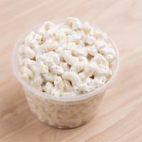 Side Macaroni Salad · Our secret blend of spices will keep you coming back for more. Two scoops.