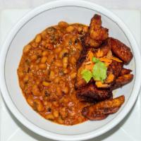 Beans & Plantain · Red red. beans stew with fried sweet plantains