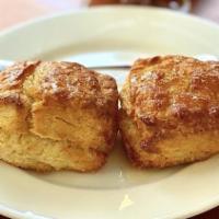 Buttermilk Biscuits · seasonal butter, local honey