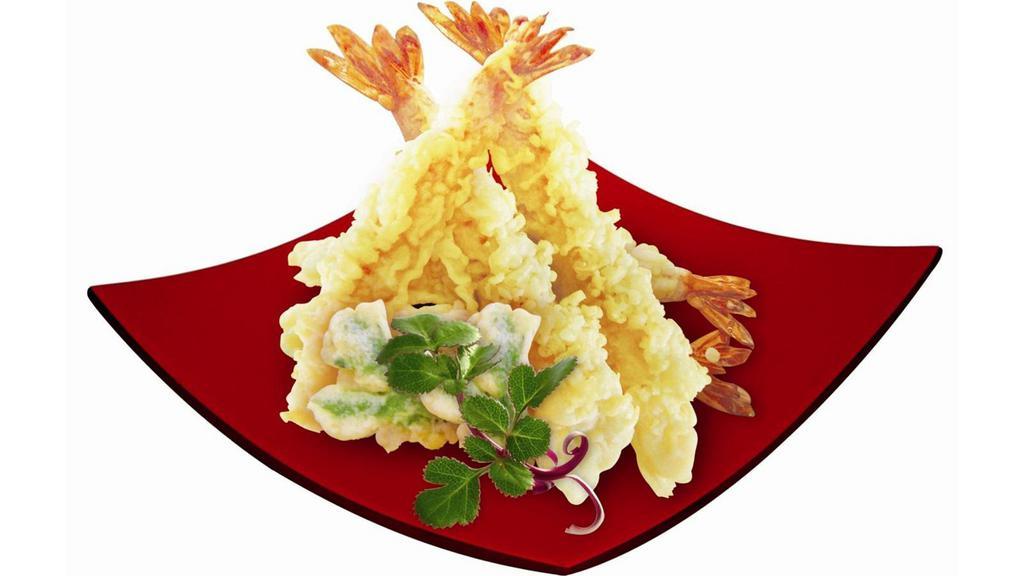Rock Shrimp Tempura · Served with spicy mayonnaise sauce.