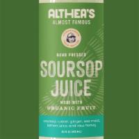 Soursop Juice · Made with organic soursop, ginger, lemon juice, raw honey and seamoss. Soursop is a very nut...
