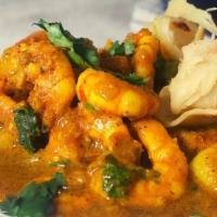 Curry Shrimp Roti · Jamaican Curry Shrimp – curry with big bold flavors — coconut milk, thyme and bell peppers a...