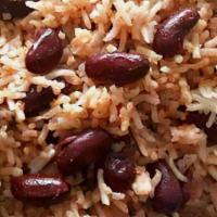 Rice And Peas Only  · Jamaican rice and peas infused with coconut milk, Caribbean herb, and