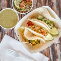 Mexican Street Taco Platter · 3 Tacos