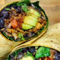 Chipotle Wrap · Pico de gallo, black beans and signature chipotle sauce. Served with choice of protein, side...
