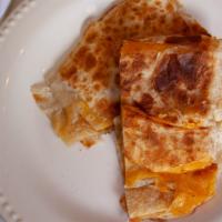 Plain Quesadilla (Cheese Only) · 