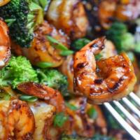 Jumbo Shrimp With Broccoli · One of the most enjoyed dish, made with our chef's secret tasty brown sauce.
