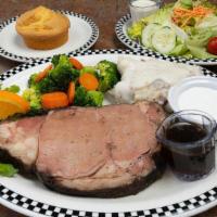 Father'S Day Slow-Roasted Prime Rib (Friday - Sunday) · Our slow-roasted 10 oz Prime Rib served with the guest’s choice of potato, seasonal vegetabl...