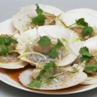 Steamed Sea Scallops With Garlic
And Vermicelli Noodles · Served with your choice of rice.