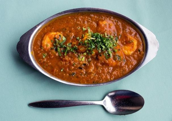 Shrimp Curry · A traditional, onion based gravy, blended with an array of spice.
