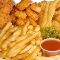 3 Item Combo · any  3 items, served with bread , coleslaw,  fries or cajun rice and can soda.