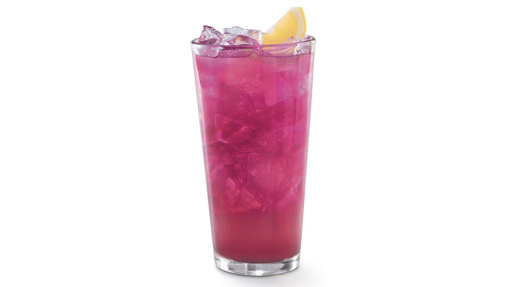 Poppin' Purple Lemonade · Take a walk on the wild side with this tart and sweet prickly pear lemonade. 190 cal.