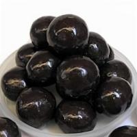 Malted Milk Balls, Dark Chocolate · A crisp malted center drenched in a layer of chocolate. 

Dark chocolate, sugar, chocolate l...