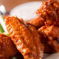 Buffalo Tenders  · 4 large served with French fries and a side of ranch, bbq, or honey mustard