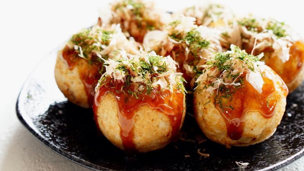Takoyaki · Fried Octopus Dumpling.