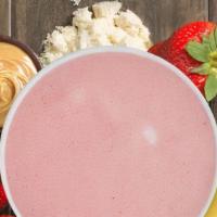 Peanut Passion Smoothie · Strawberry, banana, peanut butter, whey protein. Top Seller.