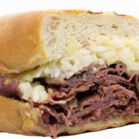 Hot Pastrami & Swiss Sandwich (Toasted) · Pastrami, Swiss. TOPZ recommends: steakhouse coleslaw, TOPZ sauce.