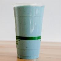 Blue Hawaii Smoothie · House-made almond milk, banana, organic mango, organic pineapple, coconut butter, dates, and...