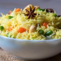 Pillau Rice · Plain basmati rice with special flavor.