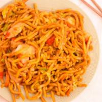 Crab Meat Lo Mein · 