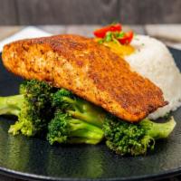Salmon · These items are cooked to order and may be served raw or undercooked.

Consuming raw or unde...