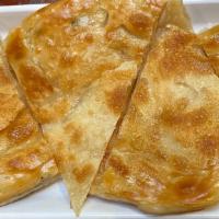 Scallion Pancake (V)/ 葱油饼 · Vegetarian.