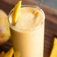 Vegan Mango Madness · Mangoes, Bananas, Coconut,
+ Vitamin Blend ( Vitamin A, Vitamin C, Potassium )
+ Immunity Bl...