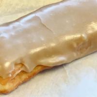 Maple Bar · Bar-shaped donut covered in maple frosting.