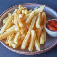 Side Of Fries · Tasty fries served with ketchup.