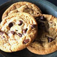 Chocolate Chip Cookies · Satisfy your craving with three hot-from-the-oven chocolate chip cookies.