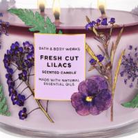 3-Wick Candle- Fresh Cut Lilacs · -Made with Natural essential oils.
-Beautiful room-filling fragrance. 
-Amazing quality from...