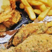 Fried Chicken & Shrimp · 